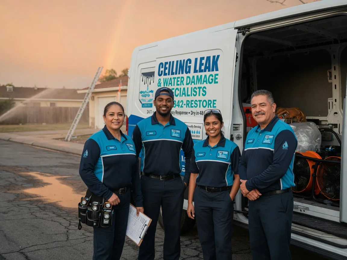 Ceiling Leak Cleanup company in Urbana, MO
