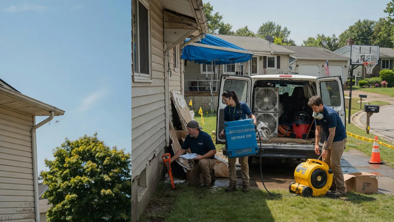 Ceiling Leak Cleanup in Urbana, MO near me